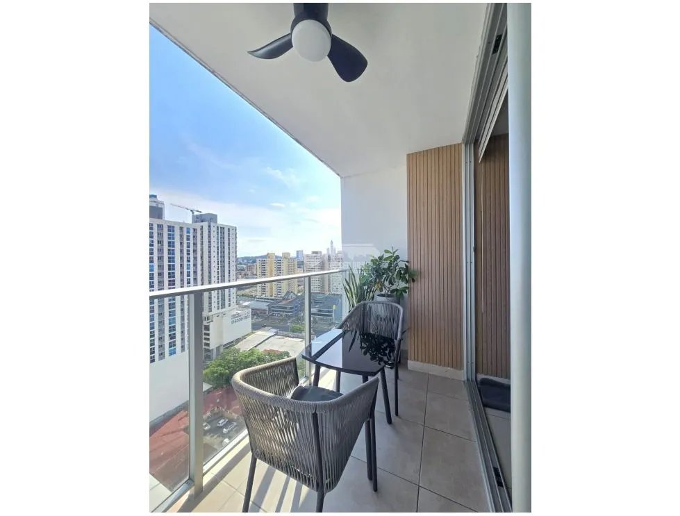 CARRASQUILLA / PH MIDPARK / 83M2 / 2 HABITACIONES / BALCON / AMOBLADO