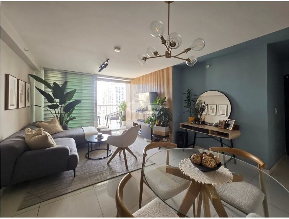 CARRASQUILLA / PH MIDPARK / 83M2 / 2 HABITACIONES / BALCON / AMOBLADO