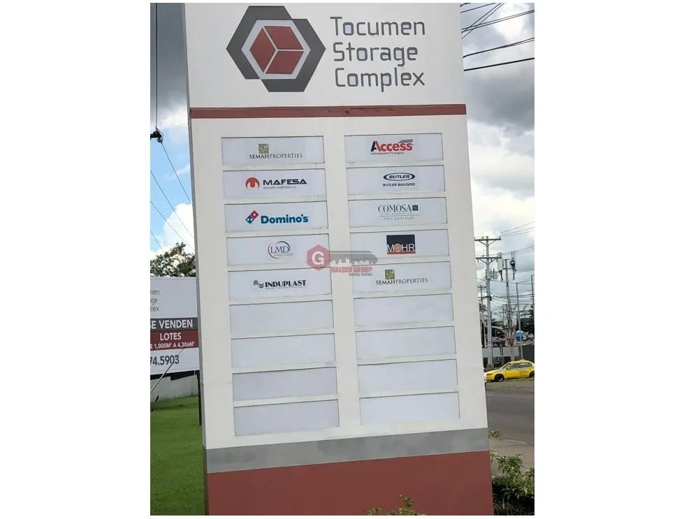 TERRENO EN PARQUE INDUSTRIAL / TOCUMEN STORAGE COMPLEX / 2,500 M2