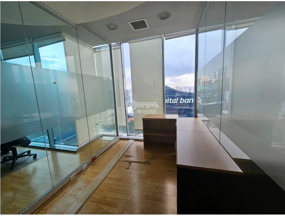 CALLE 50 / TORRE GLOBAL BANK / 381M2 / VACIA O AMOBLADA / 381M2