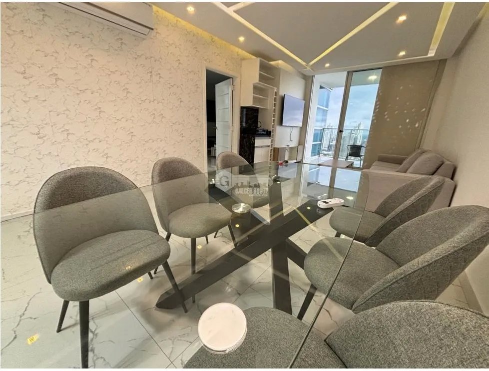 AVENIDA BALBOA / PH WHITE / 168M2 / 3 HABITACIONES / BALCON / AMOBLADO