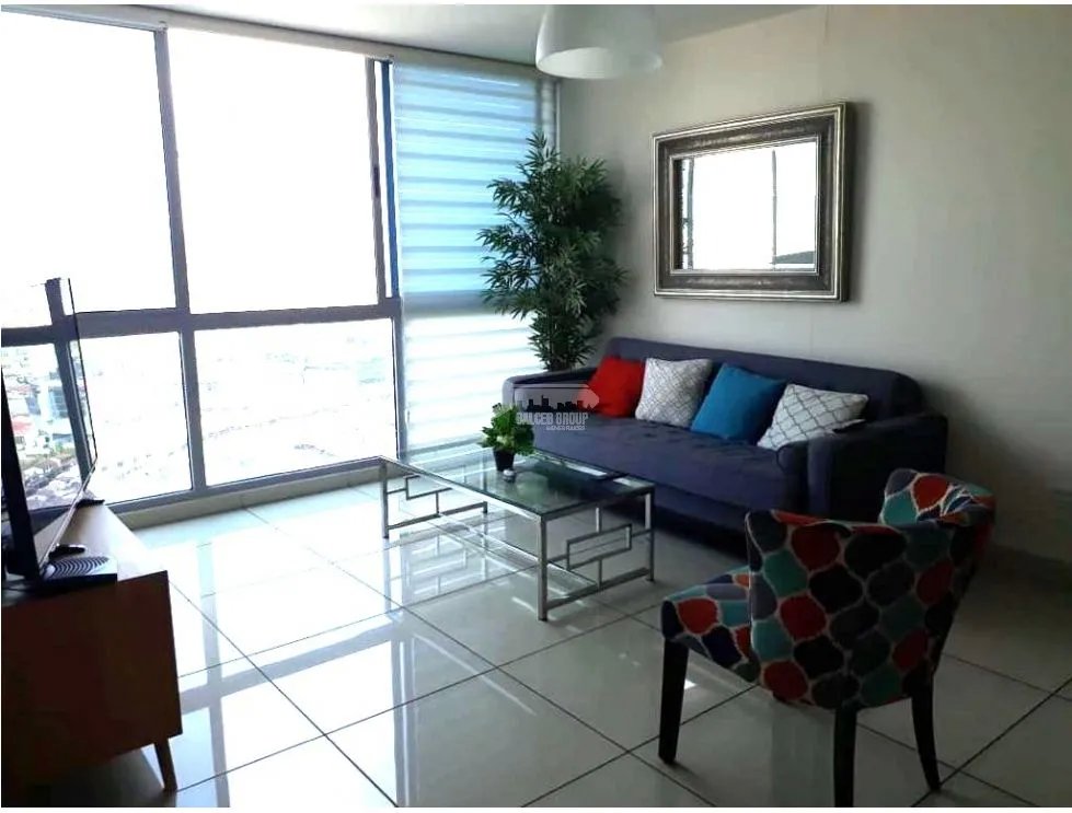 VIA ESPAÑA / TORRES DE CASTILLA / 80M / 2 HABITACION / FULL AMOBLADO