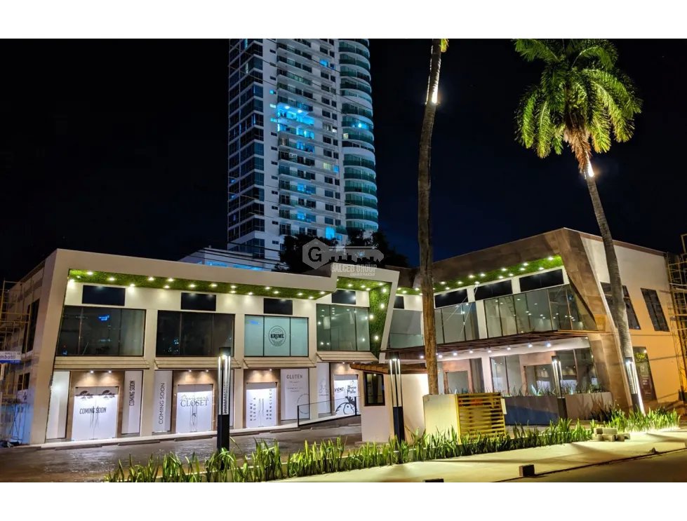 SE ALQUILA LOCAL CON TERRAZA SAN FRANCISCO 170M PLAZA CORNER 68