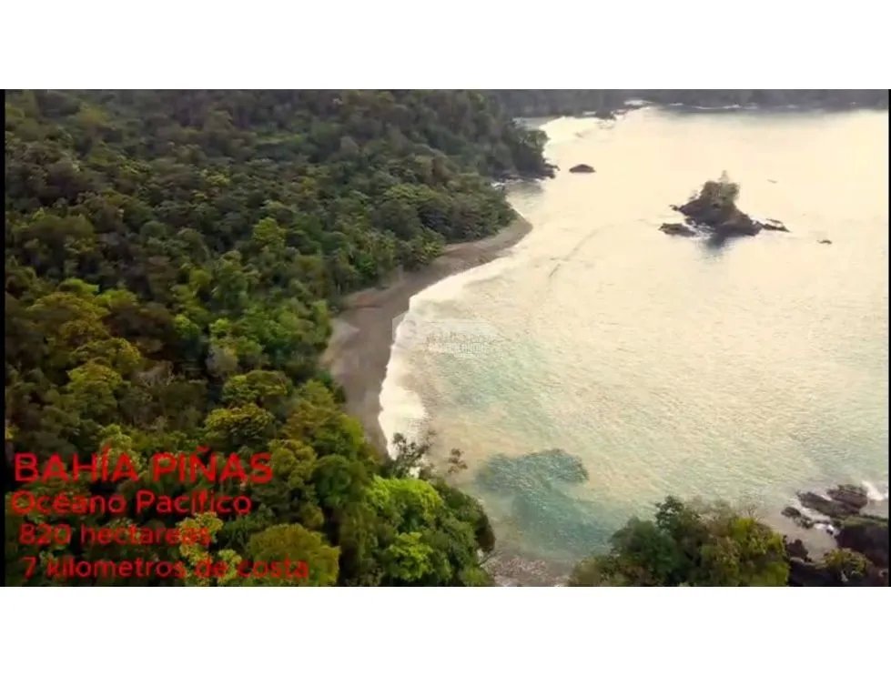 DARIEN / BAHIA PIÑA / 820 HECTAREAS / ISLA TOTALMENTE VIRGEN / AG