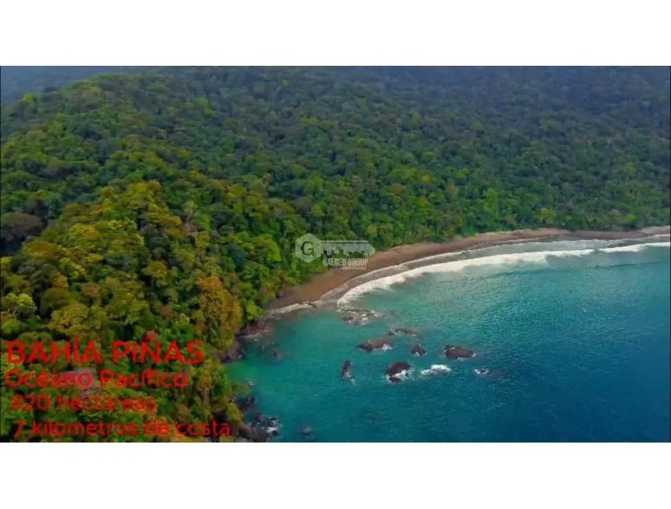 DARIEN / BAHIA PIÑA / 820 HECTAREAS / ISLA TOTALMENTE VIRGEN / AG