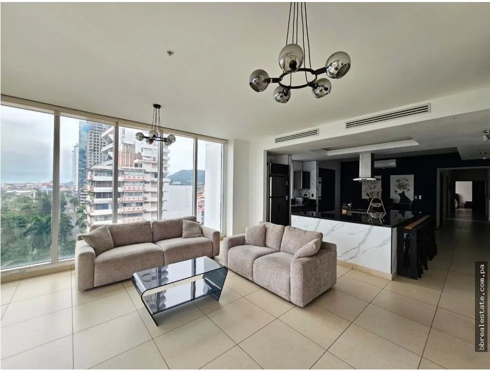 Alquiler de apartamento en PH Rivage, Avenida Balboa