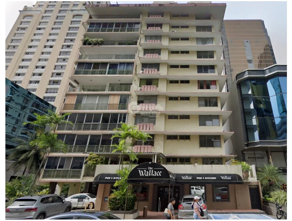 SE VENDE APARTAMENTO EN OBARRIO EDIFICIO EDEN ROC CON 2 BALCONES