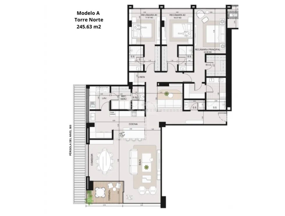 SANTA MARIA / PH ARENAS / APARTAMENTO EN PRE VENTA / ENTREGA 2029