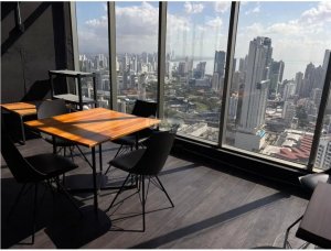 ALQUILER DE OFICINA DE 168M EN AVENIDA BALBOA TORRE BICSA AMOBLADA