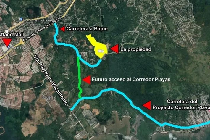 Terreno en venta en Bique, Arraiján