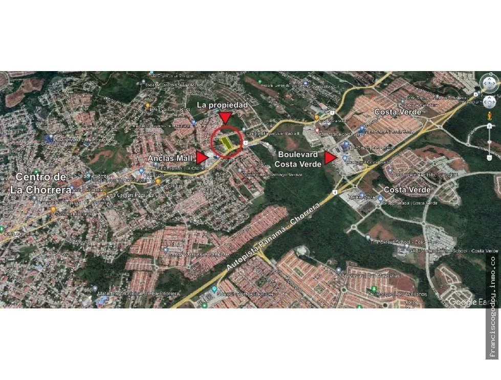 Se vende lote en Chorrera al lado de Anclas Mall