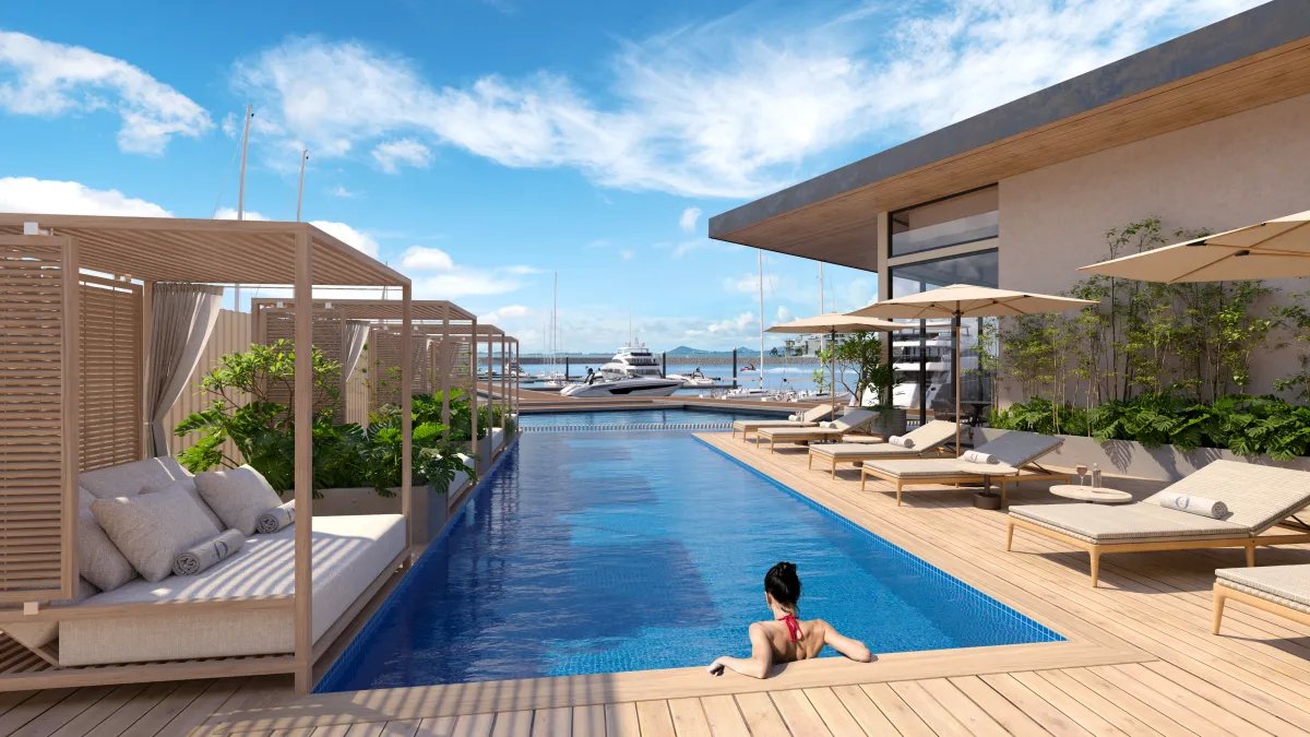 Lujo Frente al Mar en Ocean Reef Islands - Club Residence,  Venta de Apartamento
