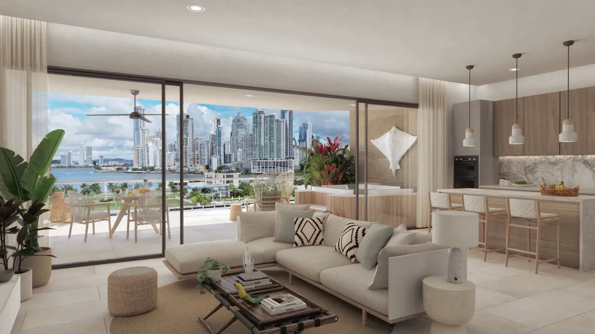 Lujo Frente al Mar en Ocean Reef Islands - Club Residence,  Venta de Apartamento