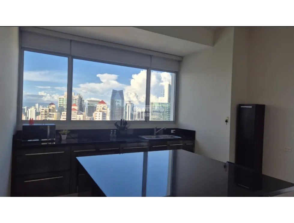 SE ALQUILA APARTAMENTO EN OBARRIO 110M 2 HABITACIONES BALCON Y OFICINA