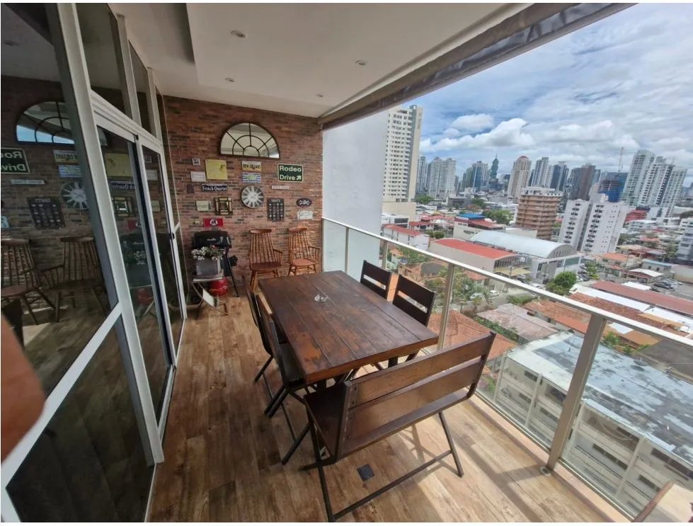 Alquiler de apartamento amoblado en PH Quadrat  San Francisco. YP