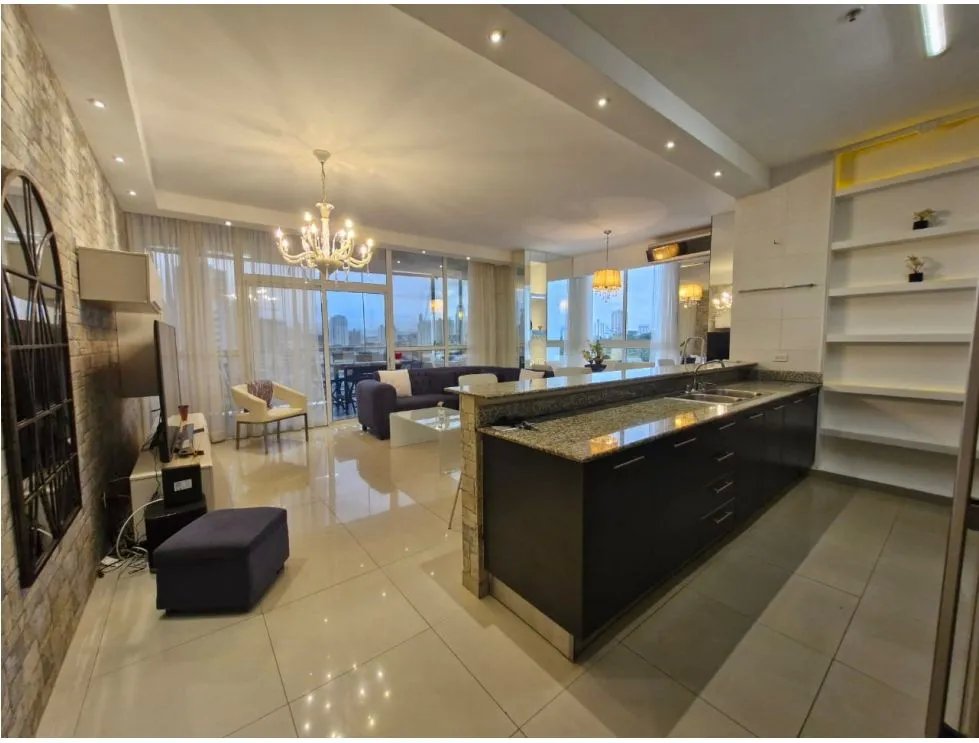 Alquiler de apartamento amoblado en PH Quadrat  San Francisco. YP