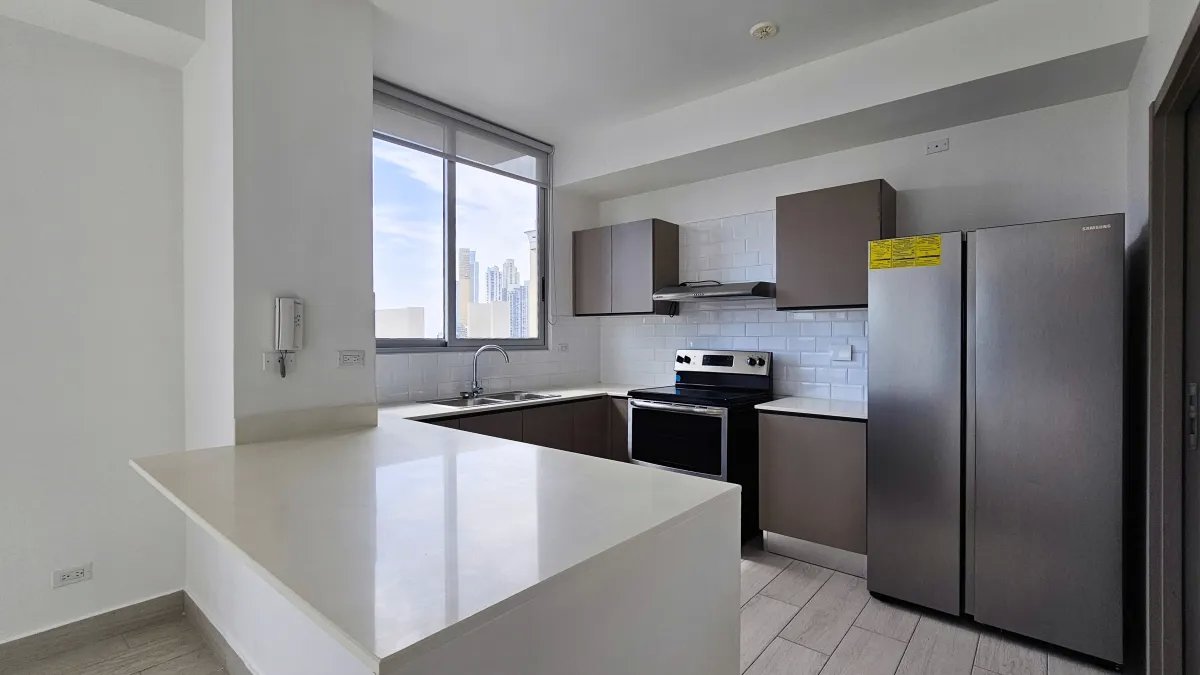 Apartamento 3 Recámaras, Piso Alto Obarrio con Acabados Modernos