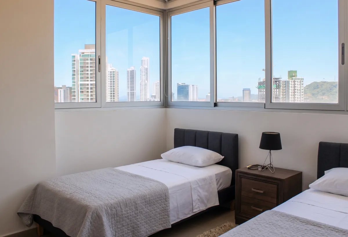 Apartamento 2 Recámaras en Bella Vista con Vista Panorámica