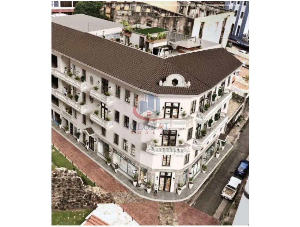 Se vende apartamento Mansión Baluarte, Casco Viejo