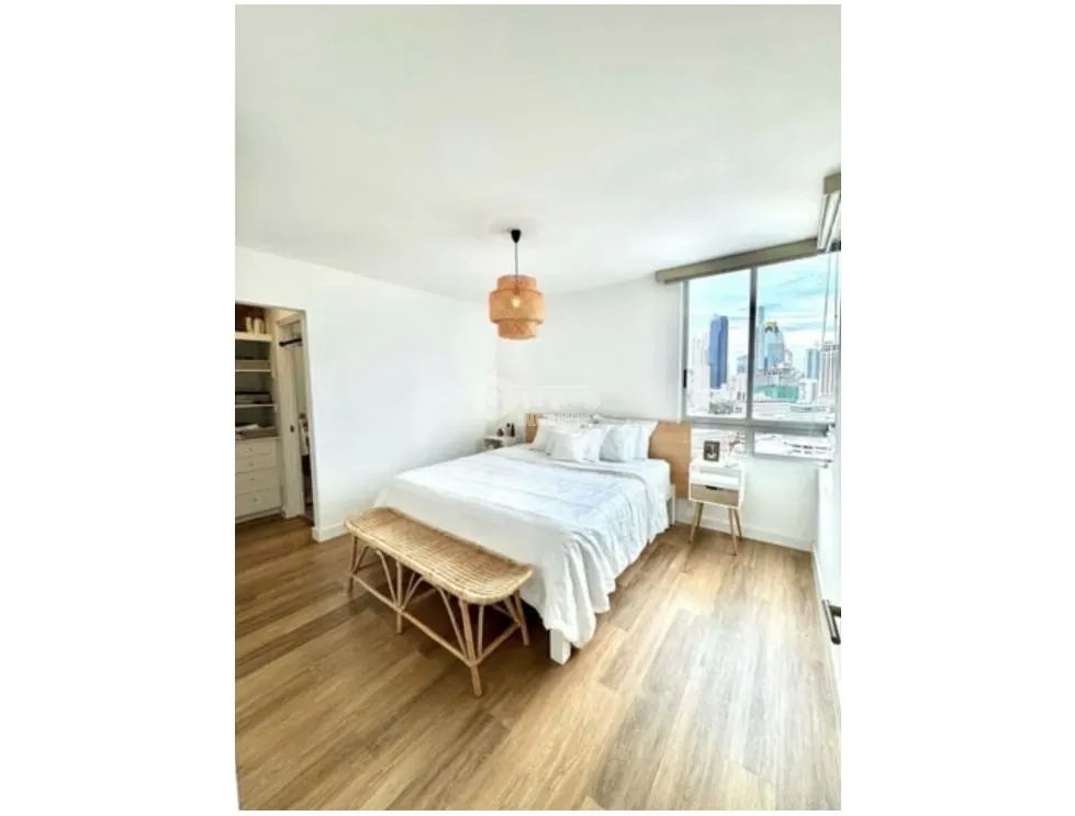 EL CANGREJO / 90M / 2 HABITACIONES / 3 BAÑOS / AMUEBLADO / BALCON