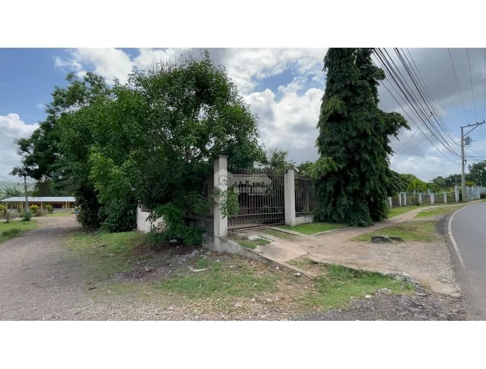 SE VENDE TERRENO EN CHORRERA LLANO LARGO 6897 M2 SOBRE VIA ASFALTADA