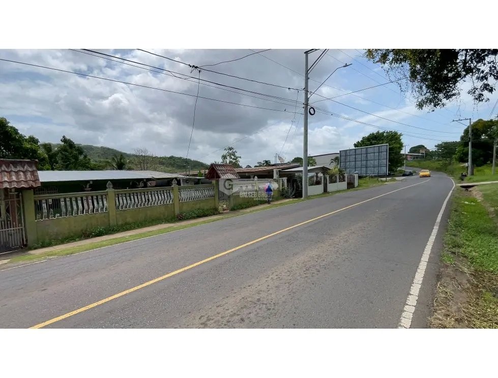 SE VENDE TERRENO EN CHORRERA LLANO LARGO 6897 M2 SOBRE VIA ASFALTADA