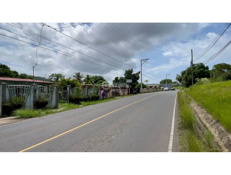 TERRENO / CHORRERA / LLANO LARGO / 6897 M2 / SOBRE VIA ASFALTADA