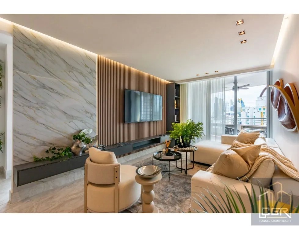 VENTA DE APARTAMENTO EN PH LUXOR 400 EL CANGREJO, BELLA VISTA
