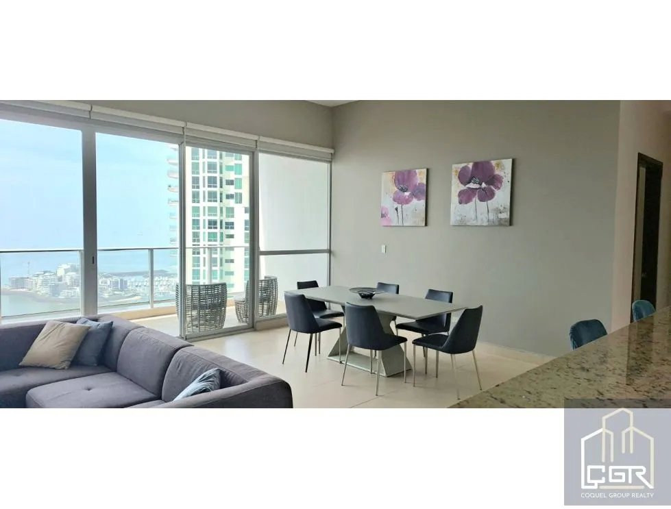 VENTA O ALQUILER DE APARTAMENTO AMOBLADO PH OCEANAIRE PUNTA PACIFICA