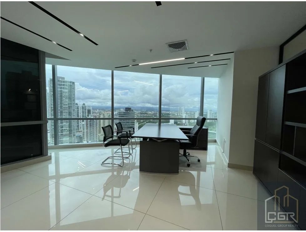 Alquiler de oficinas amobladas en Financial Park, Costa del este
