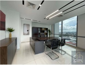 Alquiler de oficinas amobladas en Financial Park, Costa del este