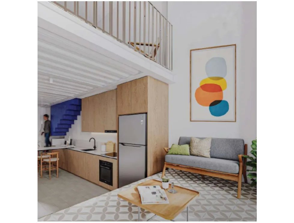 Venta de apartamentos de1 recamara, Casco Antiguo
