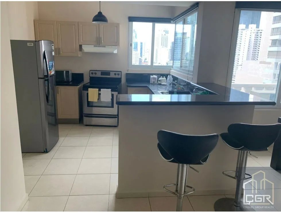 Venta de apartamento amoblado en PH Vista del Mar, AV. Balboa