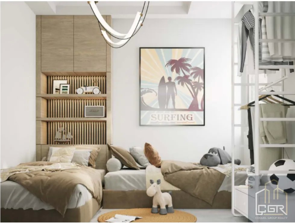 Venta de apartamento de 2 recamaras en Aires del Mar, Playa Caracol