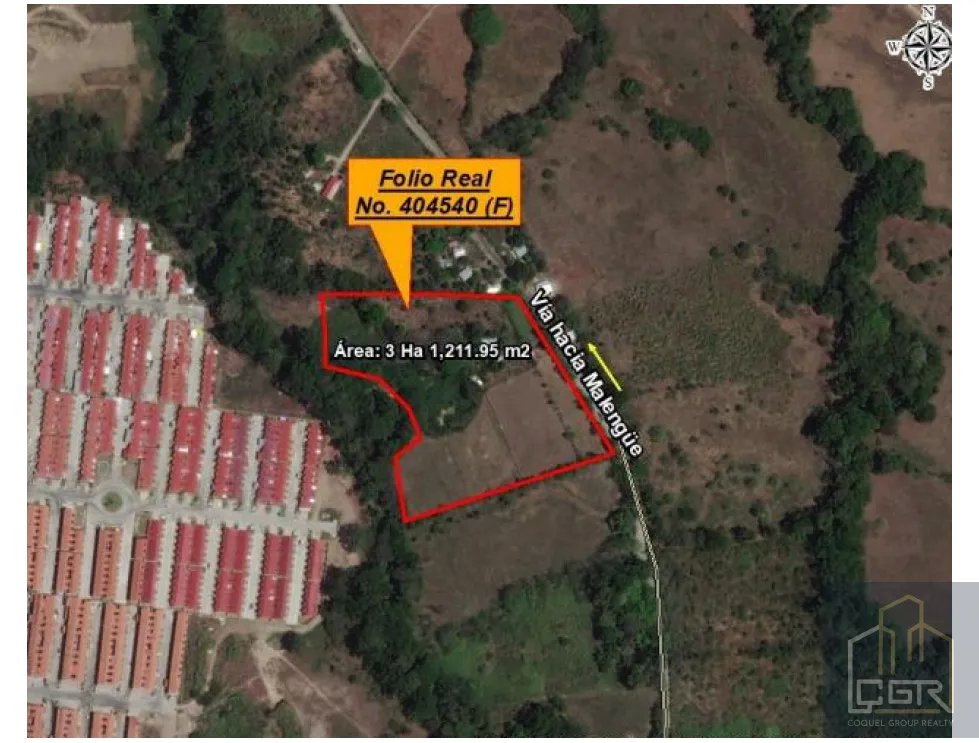 Venta de terreno en Malengue, Pacora, Panamá