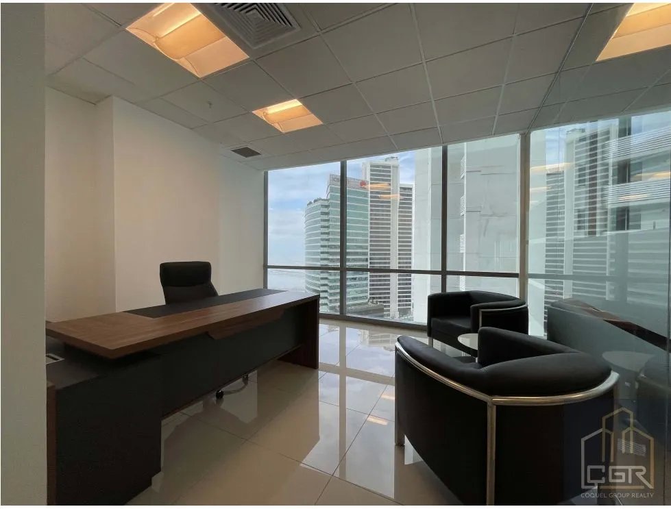 Alquiler de oficinas amobladas en Financial Park, Costa del este