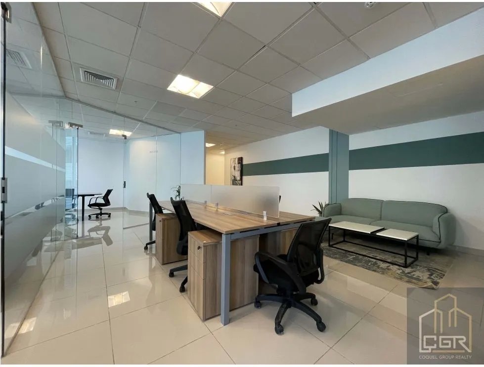 Alquiler de oficinas amobladas en Financial Park, Costa del este