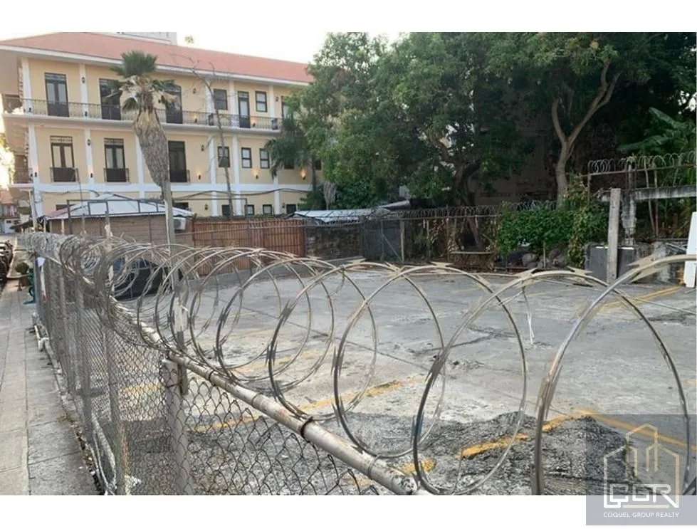 VENTA DE TERRENO COMERCIAL O RESIDENCIAL CASCO ANTIGUO, PANAMA