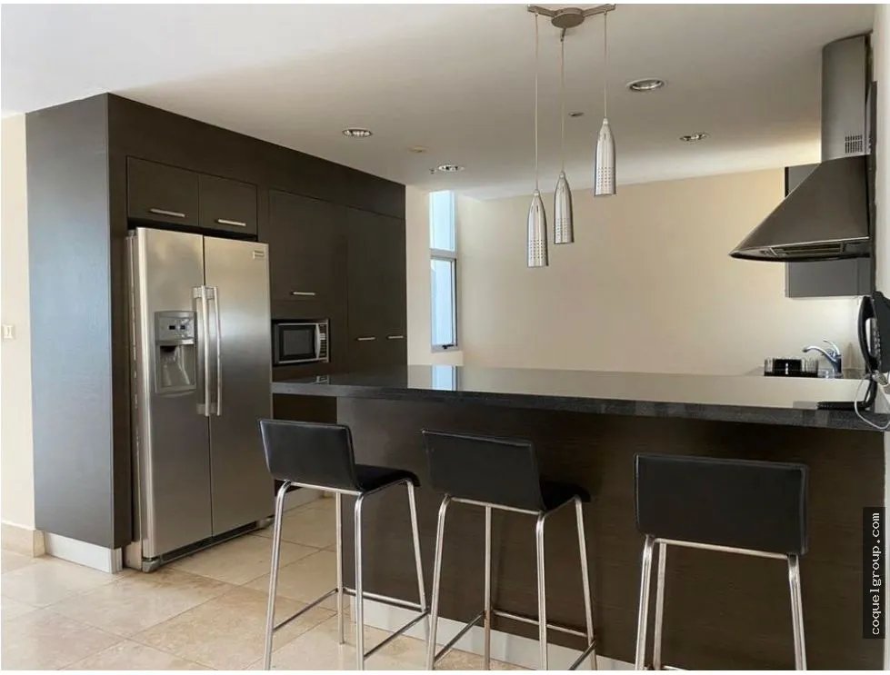 ALQUILER DE APARTAMENTO AMOBLADO 151m2 PH. OCEAN SKY, COCO DEL MAR