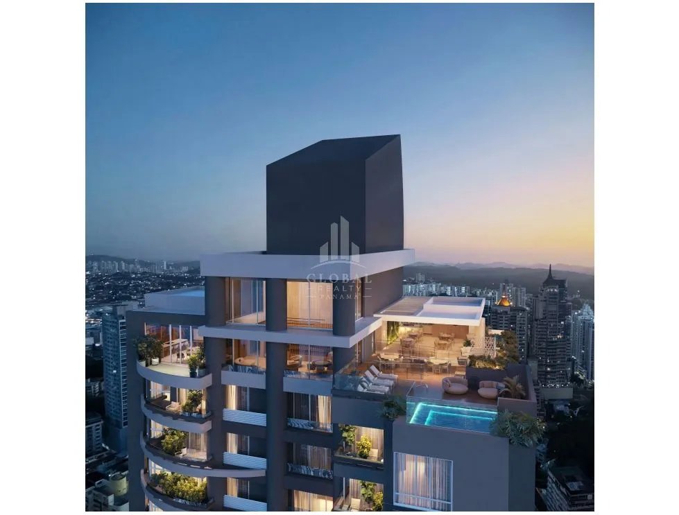 VENTA DE APARTAMENTO EN PH LUXOR 500 EL CANGREJO, BELLA VISTA
