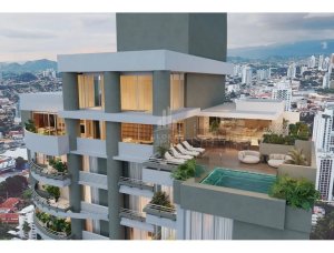 VENTA DE APARTAMENTO EN PH LUXOR 500 EL CANGREJO, BELLA VISTA