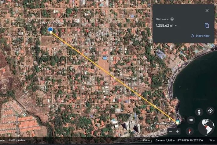 Se vende terreno en Gorgona