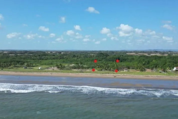 Venta de lote de playa totalmente titulado en Playa Rincón, Pedasí