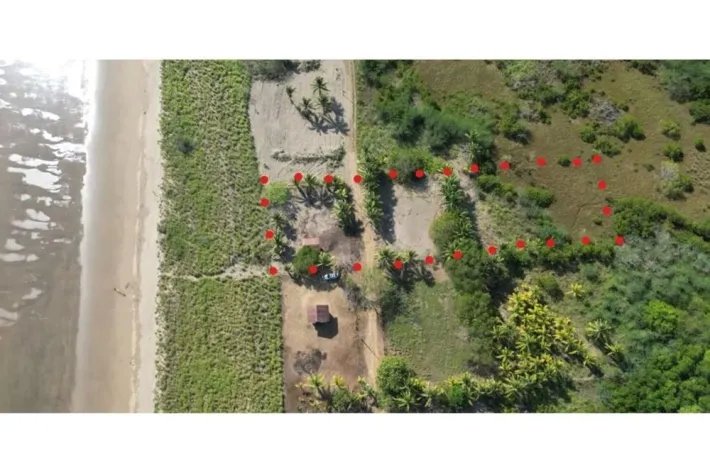 Venta de lote de playa totalmente titulado en Playa Rincón, Pedasí