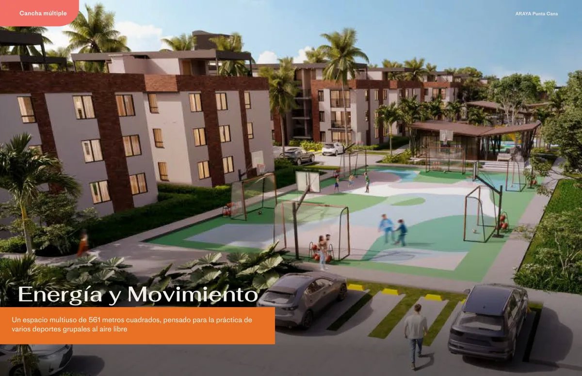 Venta de Apartamentos en Punta Cana, Republica Dominicana Proyecto Araya