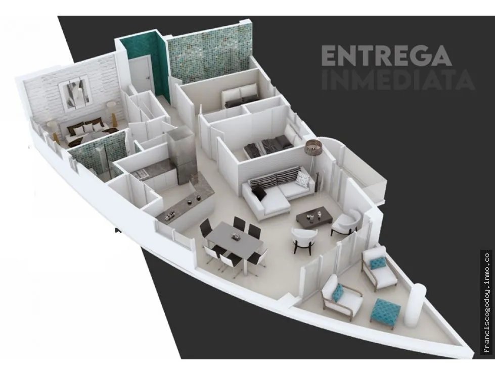 Venta de apartamento en Playa La Barqueta  Chiriquí