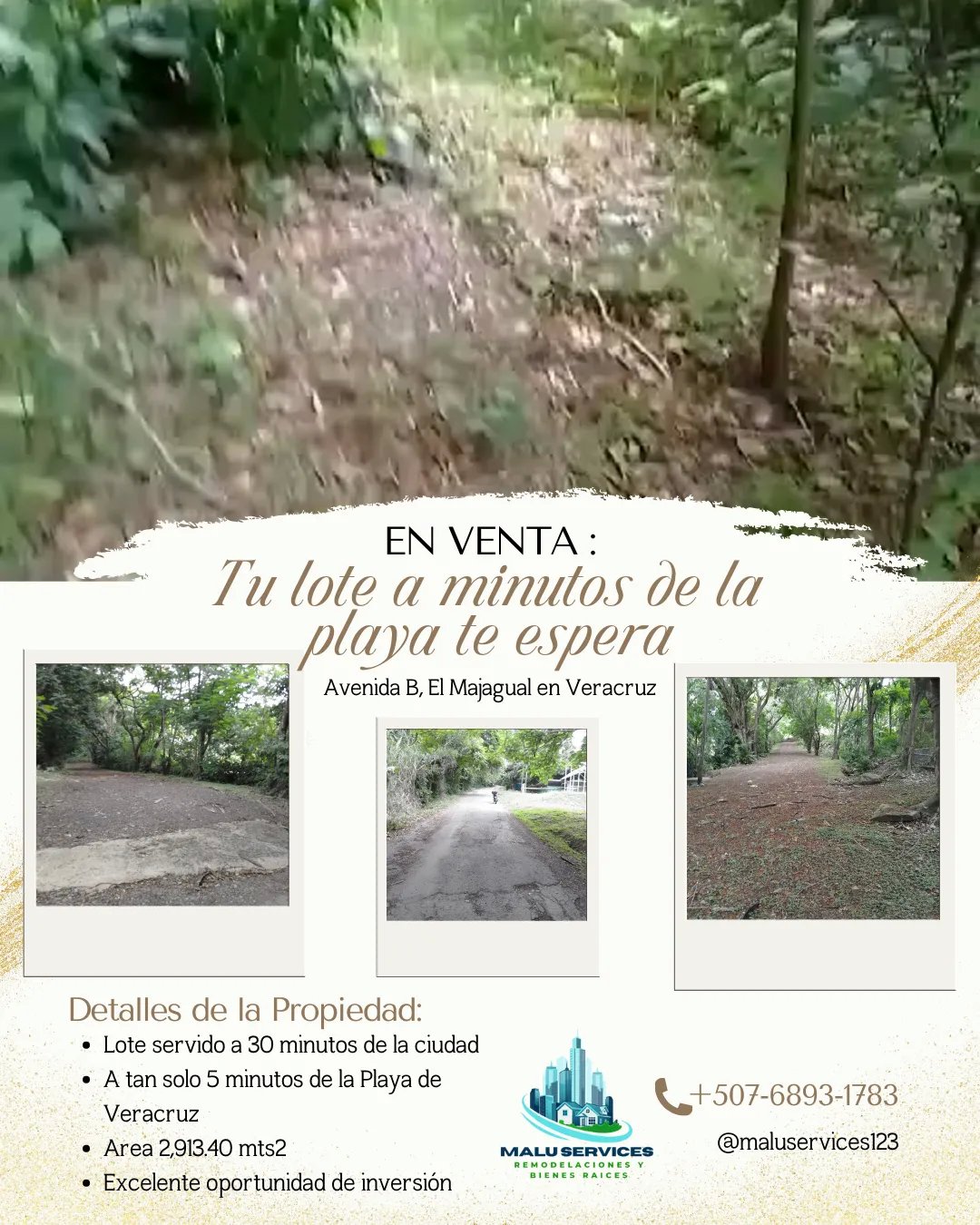 Terreno en Venta en Majagual Veracruz