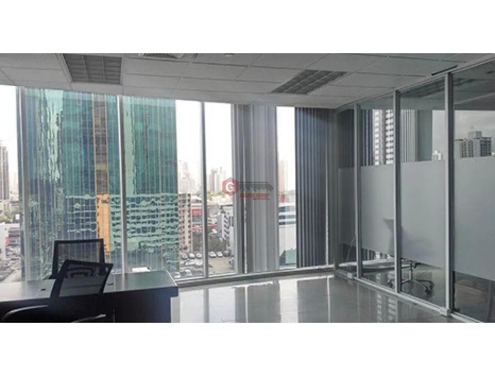 OFICINA / CALLE 50 / TORRE GLOBAL BANK / 116m2 / SOBRE VIA