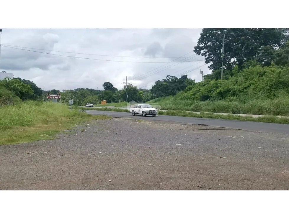 SE VENDE TERRENO COMERCIAL EN CHORRERA 7874M SOBRE VIA INTERAMERICANA
