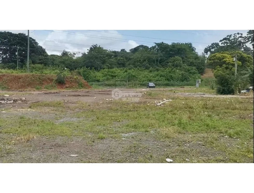 SE VENDE TERRENO COMERCIAL EN CHORRERA 7874M SOBRE VIA INTERAMERICANA